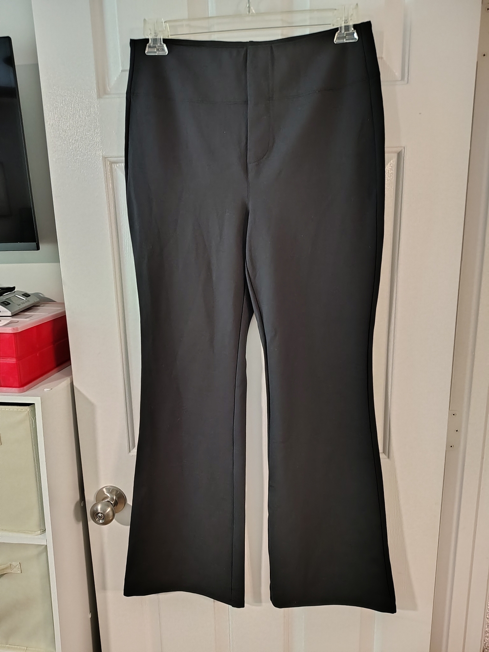 HALARA Black Bootcut Sculptknit Stretch Pants